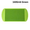 160 Grid Mini Silicone Ice Tray Ice Cubes Foldable Ice Mold Ice Breaker Ice Grid Tray Small Square Mold Ice Maker Silicone Mold