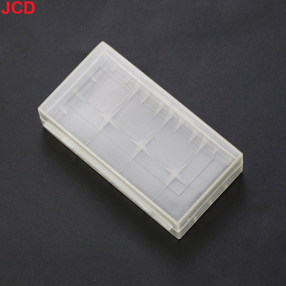 5pcs 18650 Battery Storage Box Hard Case Holder For 2x 18650 2x AA Rechargeable Battery Power Bank Plastic Organizer Case Box