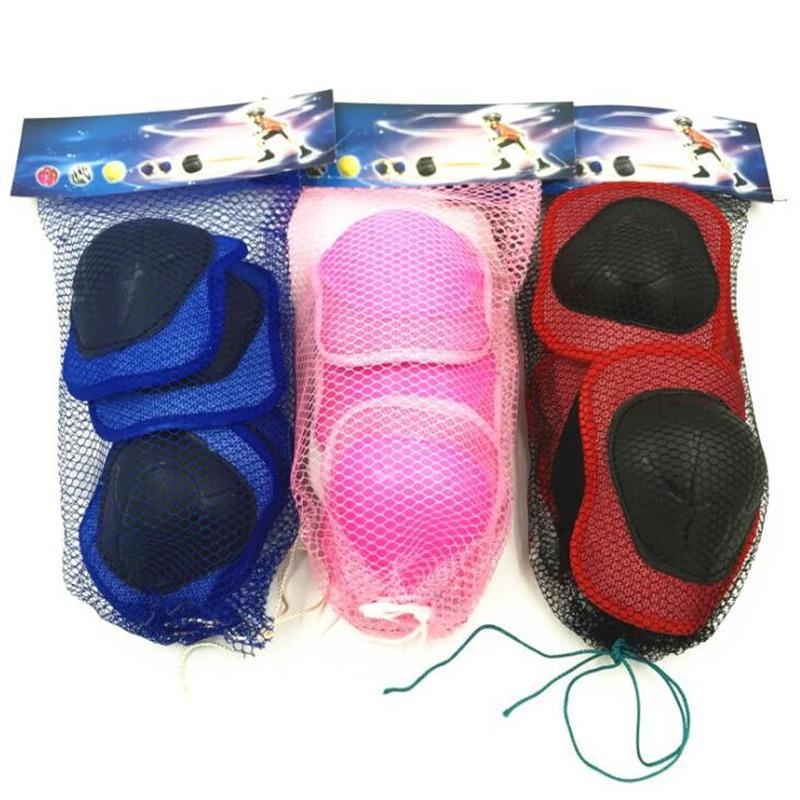 Children's Sports Combination Mine Scooter Skating Shoes Roller Skating Riding Protective Equipment Knee