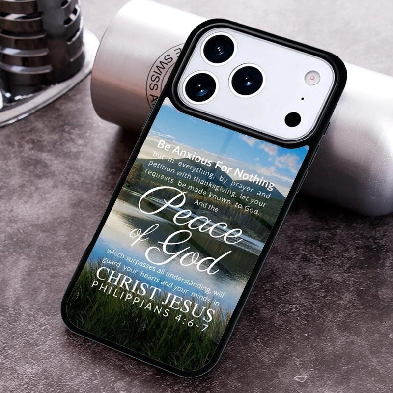Bible Verse Christian Quote Phone Case For iPhone 17 16 15 14 13 12 11 Pro Max Plus 17Air Soft Silicone Cover