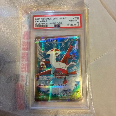 Used [PSA10] Latias R 1ED 018/027 Pokeka