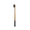 Custom Packaging and Logo Eco-Friendly Biodegradable Color Paint Waterdrop Shape Charcoal Soft Bristle Bamboo Toothbrush