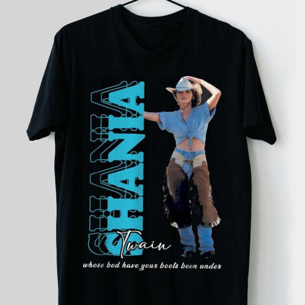 Shania Twain Music Shirt Vintage Shania Twain T-Shirt Gift For Fans Unisex T-Shirt L