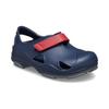 Crocs Comfortable Non-Slip Durable Lightweight Childrens Sandals Kids Sandals Blue Red 208351-4CC