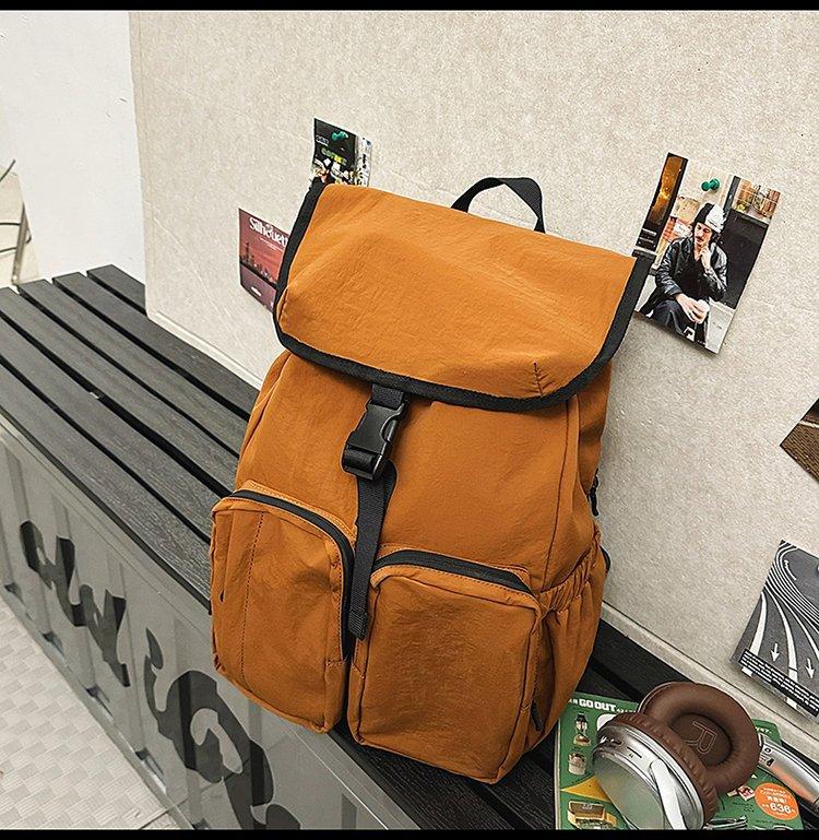 Schoolbag New College Student Outdoor Mountaineering Backpack Anti-splashing Water Large Capacity Light Leisure Simple Versatile Travel School Bag