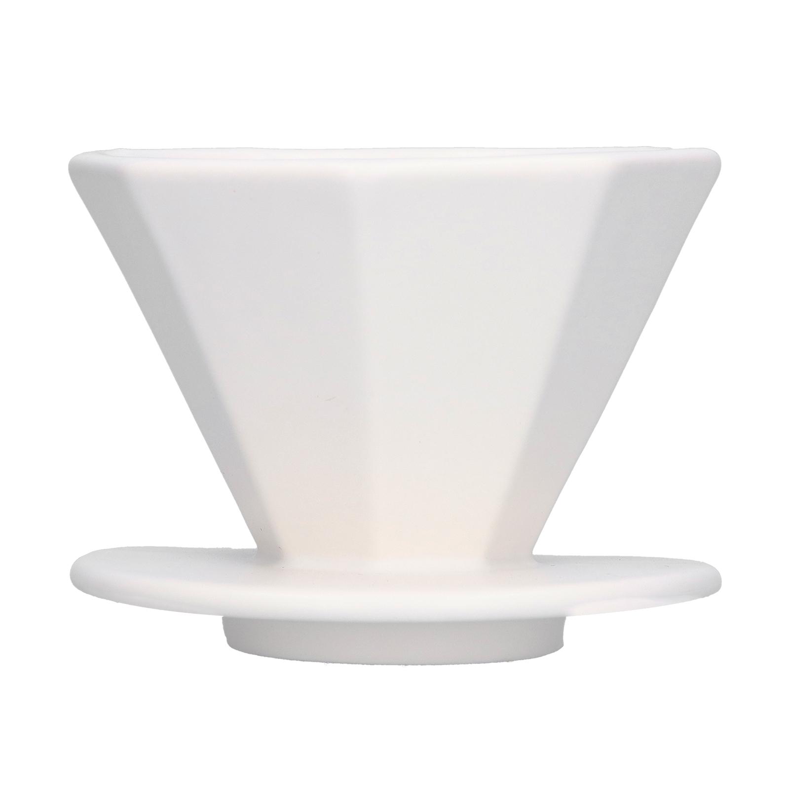 Керамическая воронка для кофе Удобная   Изысканная Портативный размер Простой дизайн Воронка для кофе пуровер