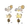 (Style 1206) Gold Wall Sconce Flower Wall Lamp Bedroom Foyer Indoor Wall Light Flower-Shaped Split Design Wall Lamp
