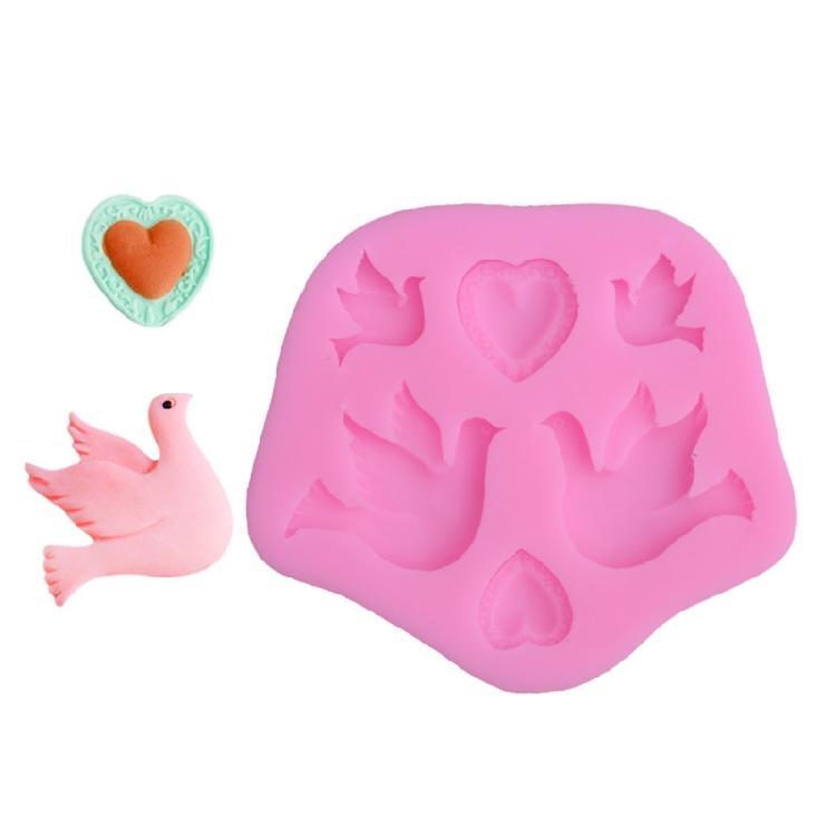 Soap Molds Silicone Craft Mold Peace for Dove Handmade DIY Candle Resin Crafts