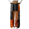 Women's Halloween Flannel Pajama Pants Straight Leg Holiday Loungewear Sleepwear
