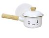 Fuji Enamel Miffy Face Induction Cooking Compatible Saucepan/Saucepan, White, 12cm