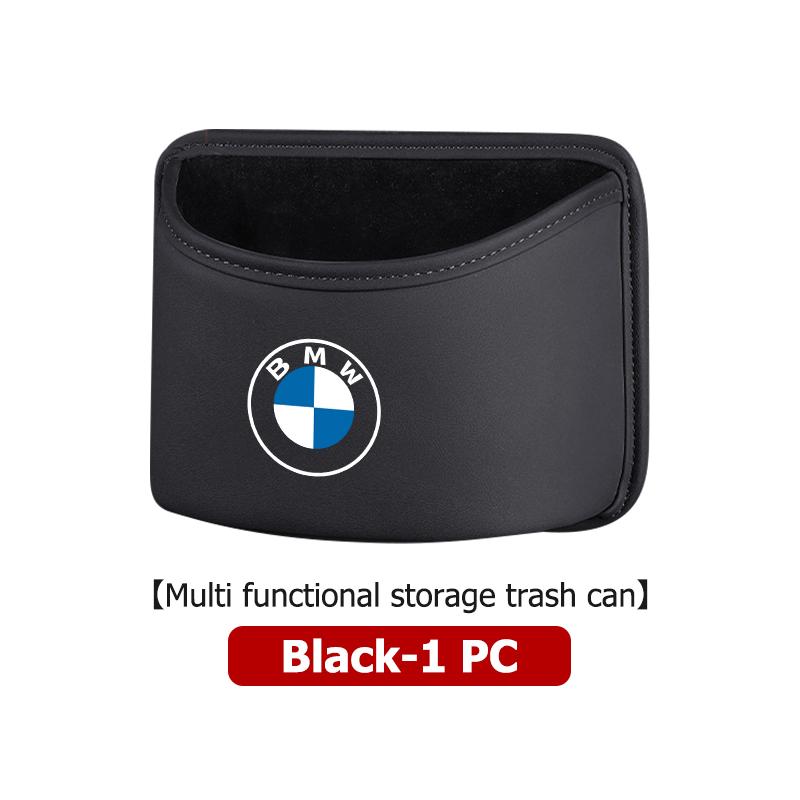 

Car Door Storage Box Auto Seat Back Hanging Trash Can Bin Accessories For BMW E46 E90 E60 F10 E39 F30 E36 E87 E90 E30 E53 F31