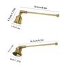 Bell Shaped Candle Snuffer Swingable Flame Cover Elegant Candle Extinguisher  Home