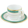 CANION WITS Vesuvio Espresso Demitasse Cup & Saucer, Western Design Tableware (Gift, Home, Cafe, Restaurant, etc.) [Canyon Wits]