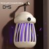 Mini Gnats Zapper USB Powered Electric Shock Fly Zapper with UV LED Light Indoor Outdoor Home Camping Patio Hanging Fly Trap Lamp