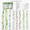 Die-cut PET Washi Tape Set: Coffee Theme, European & American Style for Journaling & Decoration