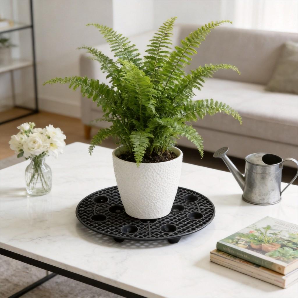 Nursery Seedling Tray With Thickened Drainage Base For Flower Pot Cultivation