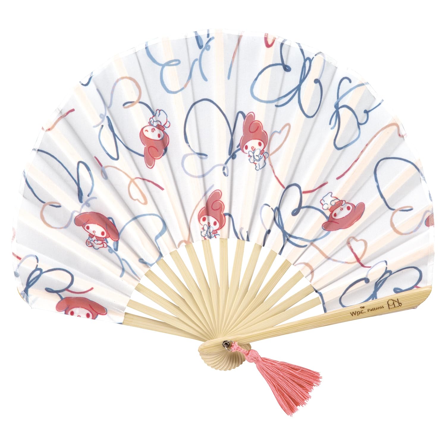 

Узоры Персонажи Sanrio x Узоры Подарочный складной веер с коробкой Лента-бабочка Выкл [2025] Wpc. ВПК. (Моя мелодия) W084-SA29-204