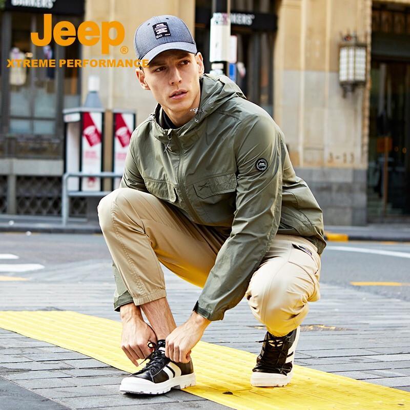Jeep Men's Outdoor Breathable Sun Protection Jacket