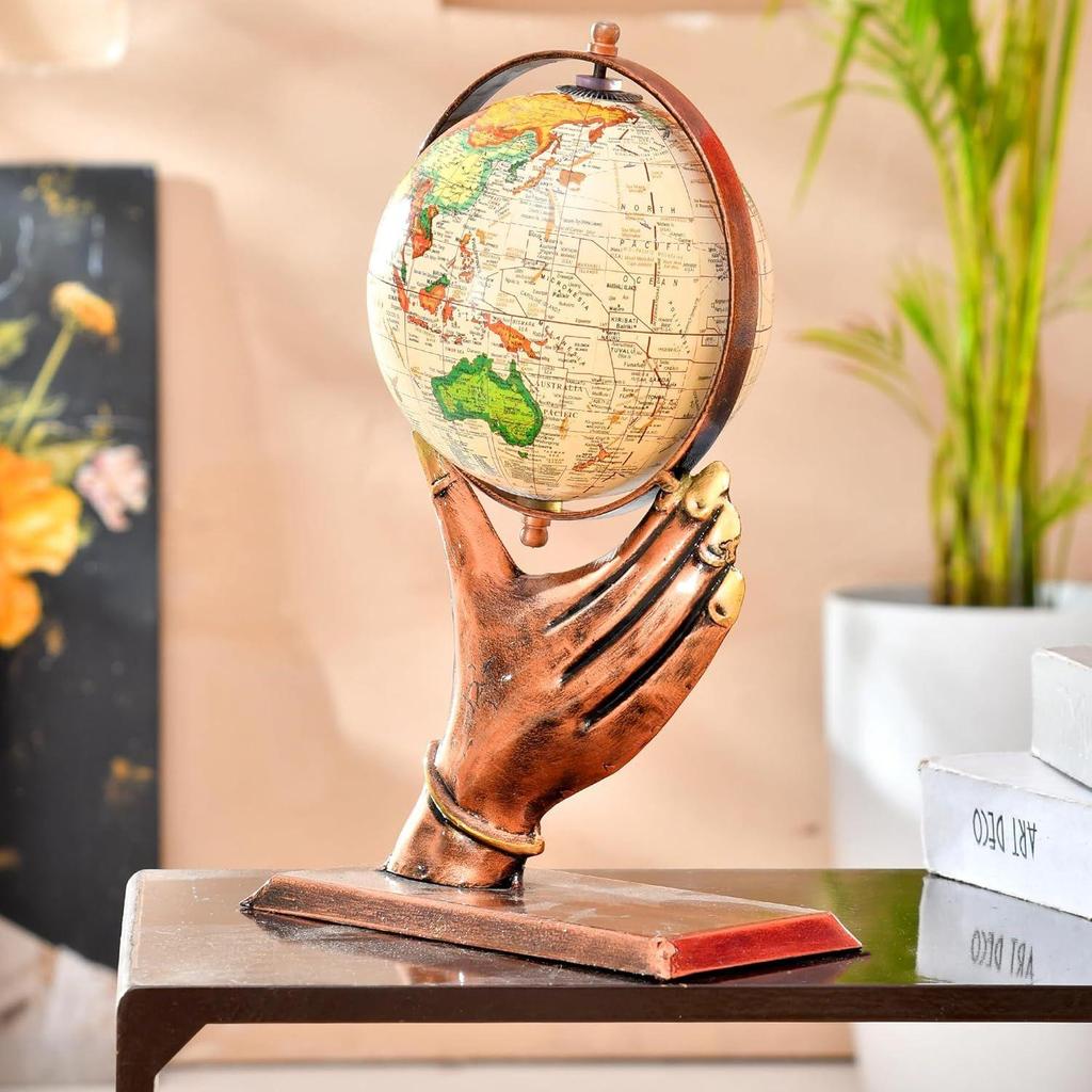 Home And Office Decorative Globe Metal Table Top Showpiece Globe,Home House Decoration items,Decor and Gift