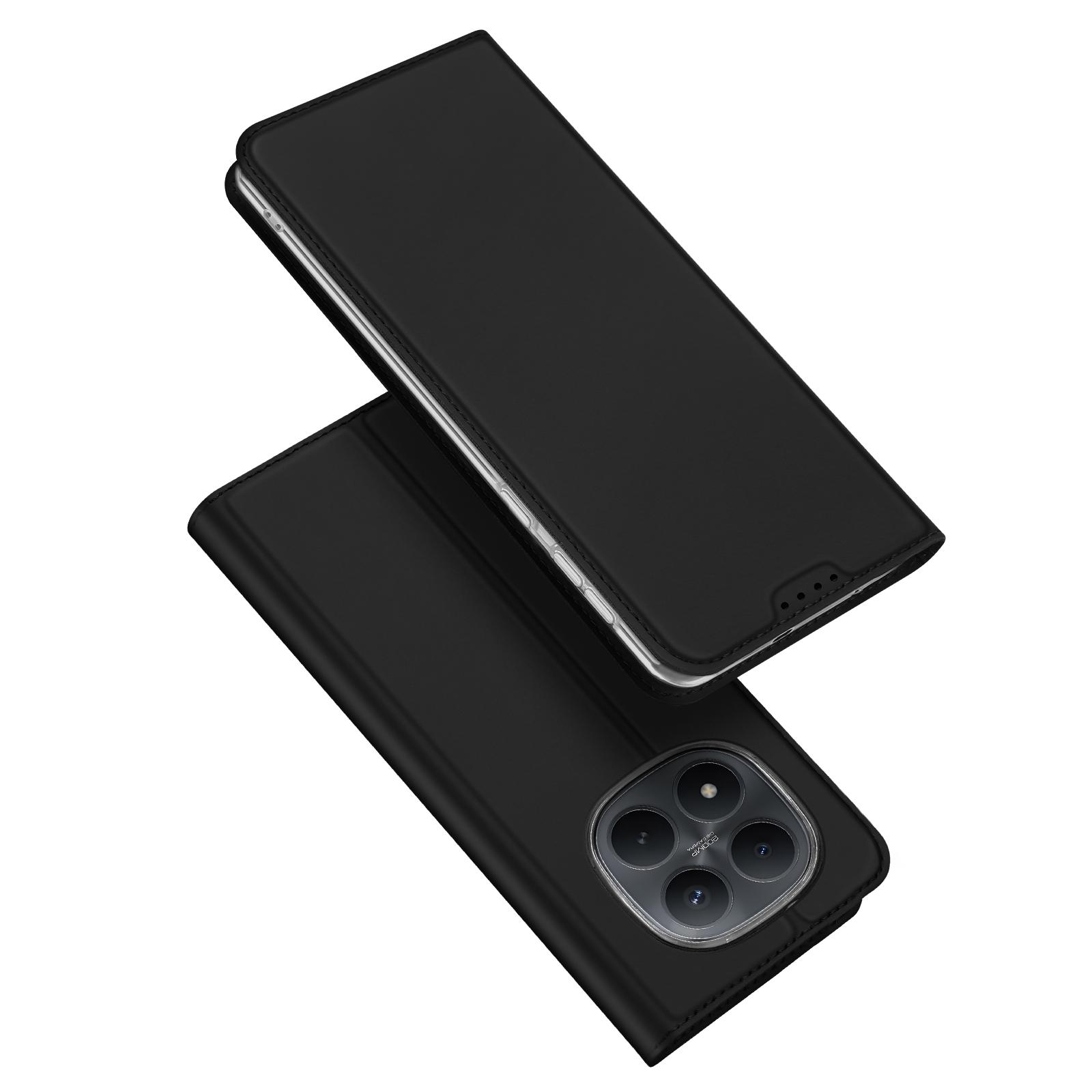 

Для Xiaomi Poco M8 Pro 5G/Redmi Note 15 Pro+ 5G (Глобальний) Чохол DUX DUCIS Skin Pro Series Шкіряна обкладинка-підставка з тримачем для карток