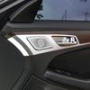 Für Genesis G80 DH 2015- Autotür Hochtöner Lautsprecher Edelstahl Gitter Dekorationsabdeckung Verkleidung Innenzubehör