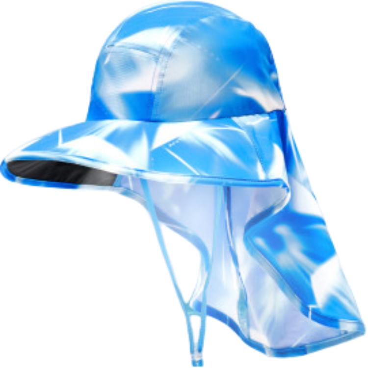 

Anta Solid Color Design Polyester Sun Protection Hat Kids Hats Blue A392426205-1 M