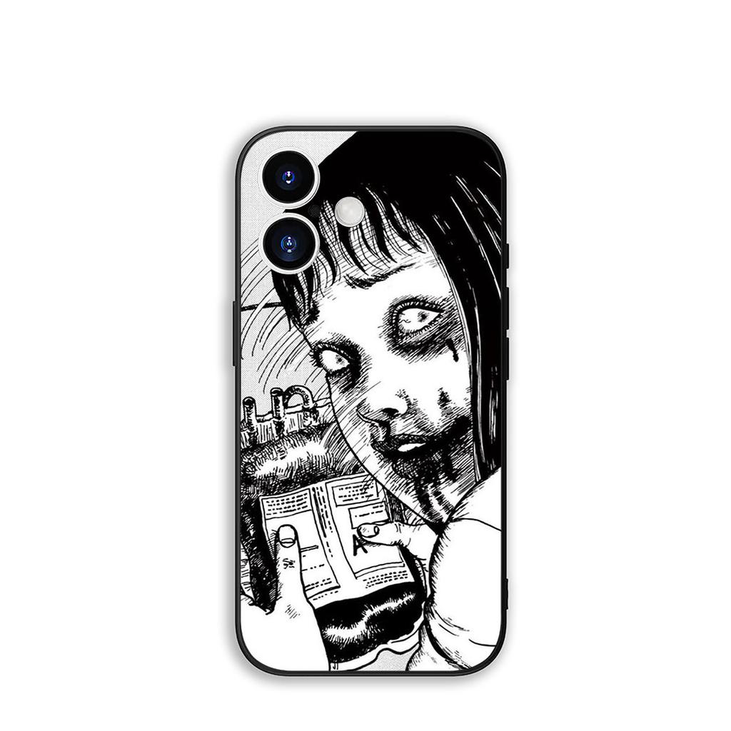 For Samsung Galaxy A36 A17 A26 A07 A35 A54 A53 A13 A33 A34 S8 S9 S20 S21 FE S10 Plus Phone Cover Case Junji Tomie Ito Poster