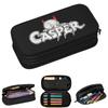 The Friendly Ghost Casper Pencil Cases for Student School Pen Box Pencil Bag Large Storage Pencil Pouch