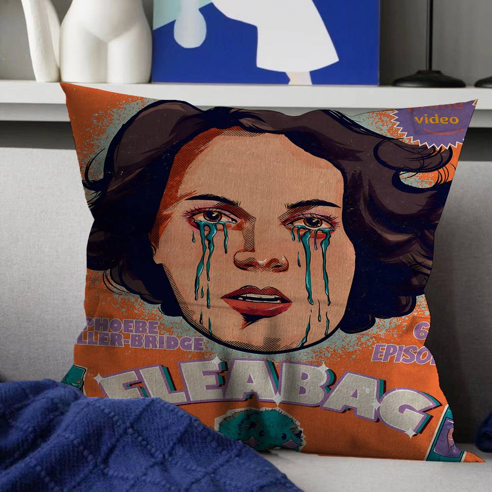 Classic Tv Show Fleabag Cushion Cover Pillow Cover Decor Pillowcase Printed Cushion Case for Couch