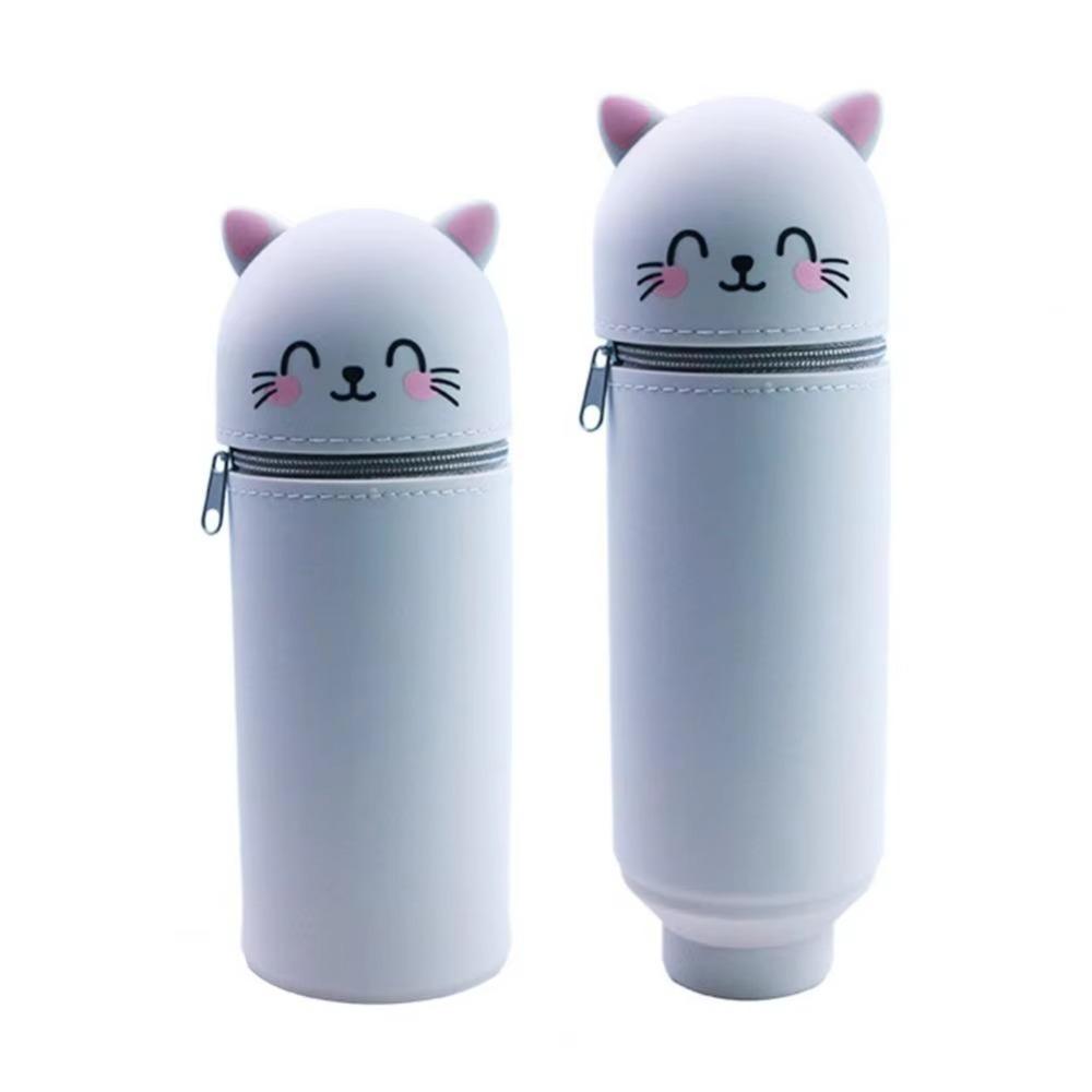 Animal Shape Pencil Case Silicone Stationery Storage Bag High Quality Pen Pouch