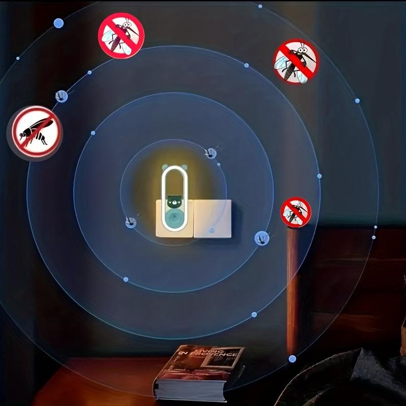 Okamžité odstranění chyb – USB lampa na hubení komárů s ultrazvukovým elektronickým repelentem proti hmyzu