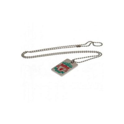 Enamel Crest Dog Tag And Chain