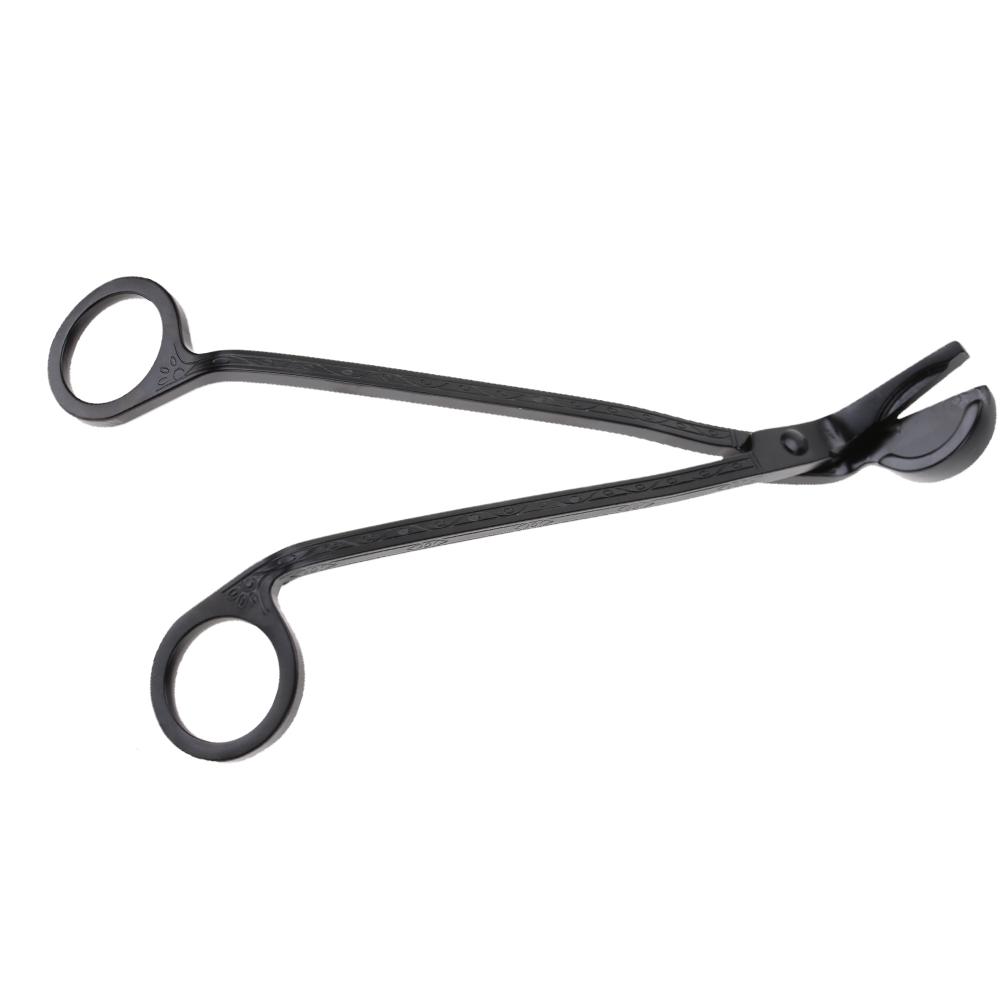 Fashion Semicircular Plating Stainless Steel Candle Heart Clip Wick Trimmer Scissors Tool