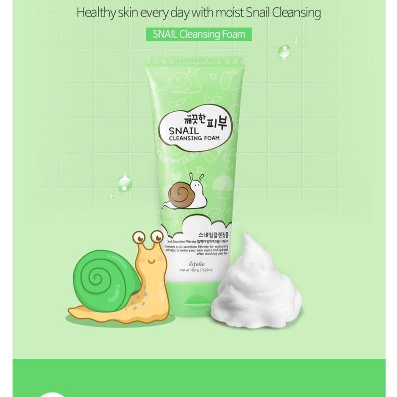 esfolio - Pure Skin Snail Cleansing Foam