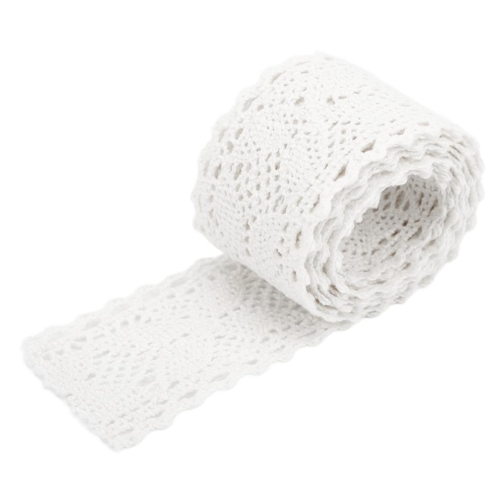1pcs 10 Yards Cotton Lace Ribbon Vintage Lace Edge Decorative Lace Decorative Lace Trim  DIY Sewing