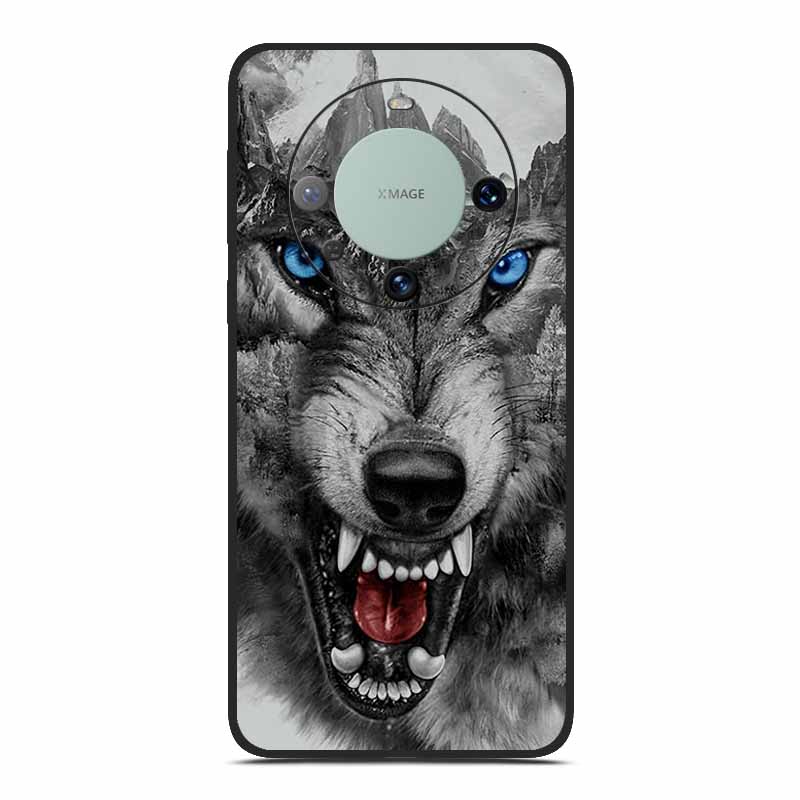 TPU Soft Phone Case for Huawei Mate 60 Funda Silicone Luxury Back Cover for Huawei Mate 60 pro Capa Animal Lion Dinosourus