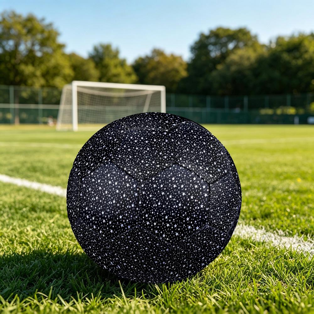 1pc Starry Night Sky Size 5 Soccer Ball Professional Match Training Football Indoor &Outdoor Sports Ball Lightweight Durable m655