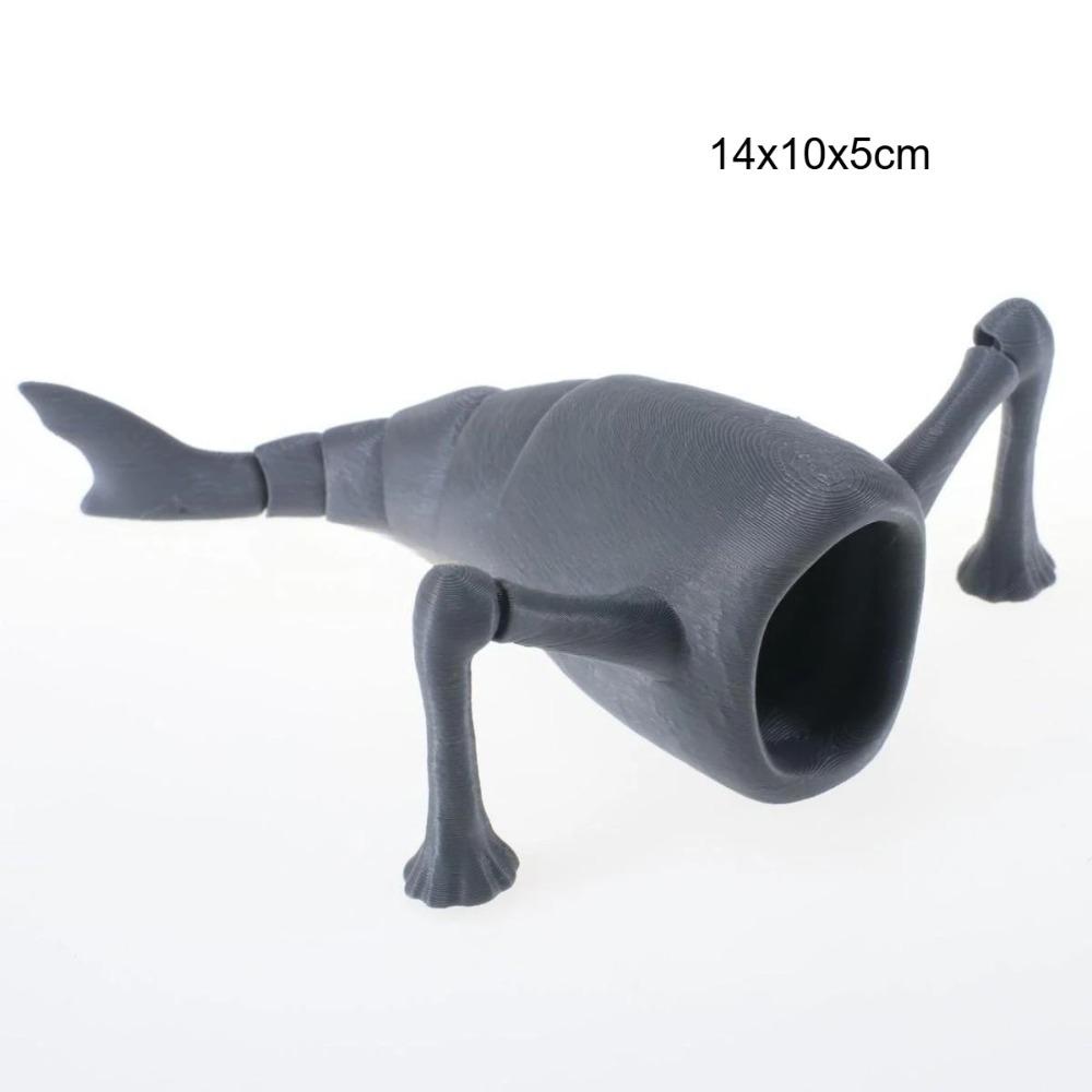 Stampa 3D Mangia Mare Bloop Gran Maja Action Figure Modello Giocattolo Bambola Regalo di Natale Figure di Mostri degli Abissi Articolate