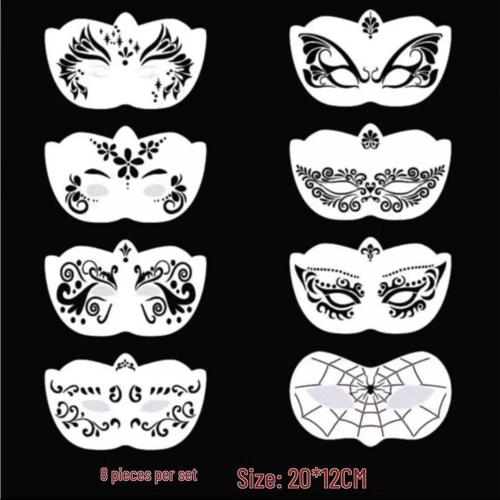 MengHui 12-Color Kids' Face Paint Set - Water-Soluble Body & Stage Makeup