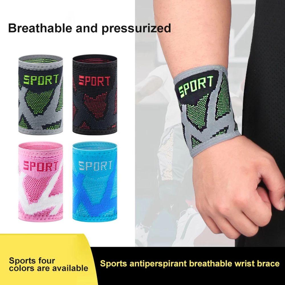 

Brace Wraps Protective Sports Gear Sweatband Wrist Support Protect Hand Sweat Band Sport Wristband pink