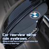 2pcs Car Side Rearview Mirror Rain Eyebrow Sun Visor Protector For 1 3 5 7 Series M F01 F20 F10 F13 E52 E53 E60 E93