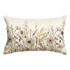 New Spring Flower Pillowcase Linen Printed Floral Sofa Cushion Cover Home Pillowcase