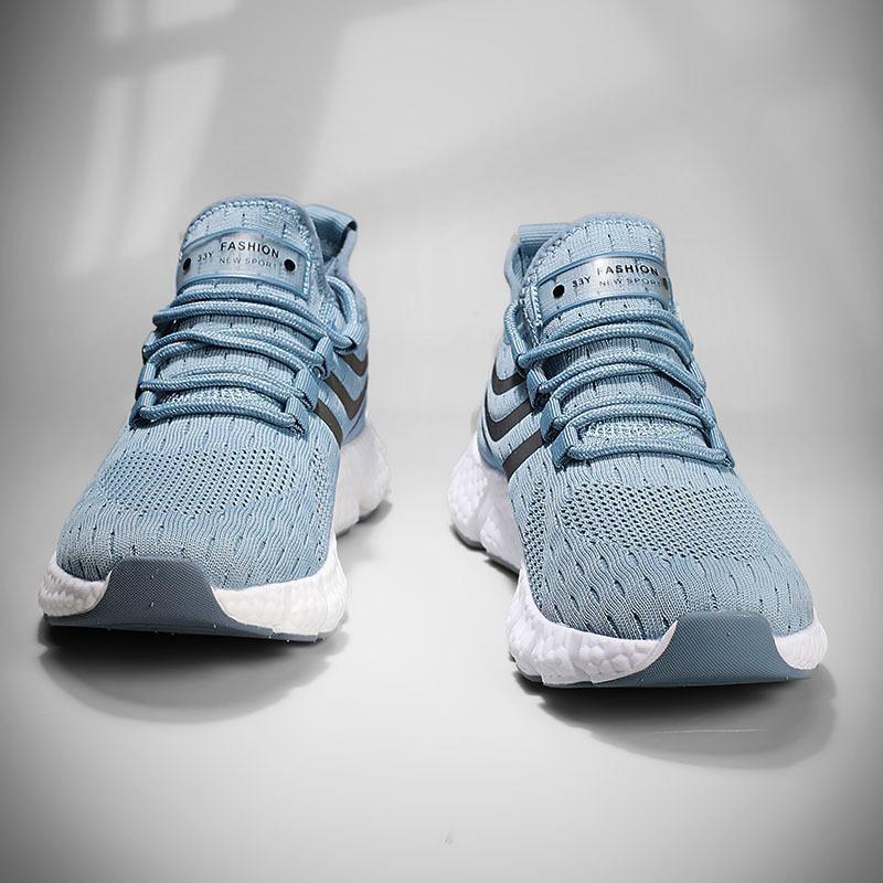 Men's Breathable Mesh Sneakers Lightweight Non-slip Casual Running Shoes Fashion Sport Walking Footwear
