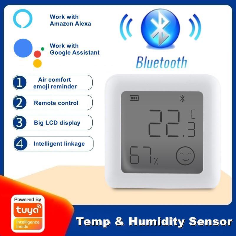 

Tuya Bluetooth Смарт мини датчик температуры и влажности с ЖК-цифровым дисплеем