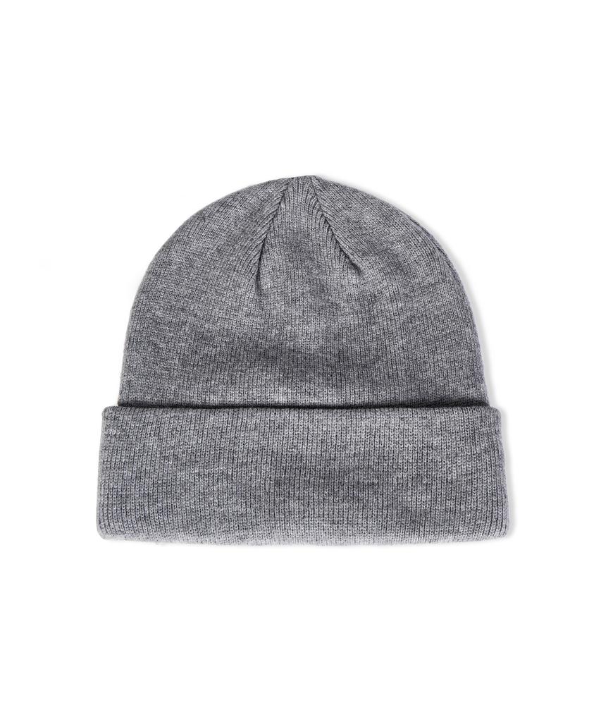 Bajal Va Square Big Label Beanie Gray