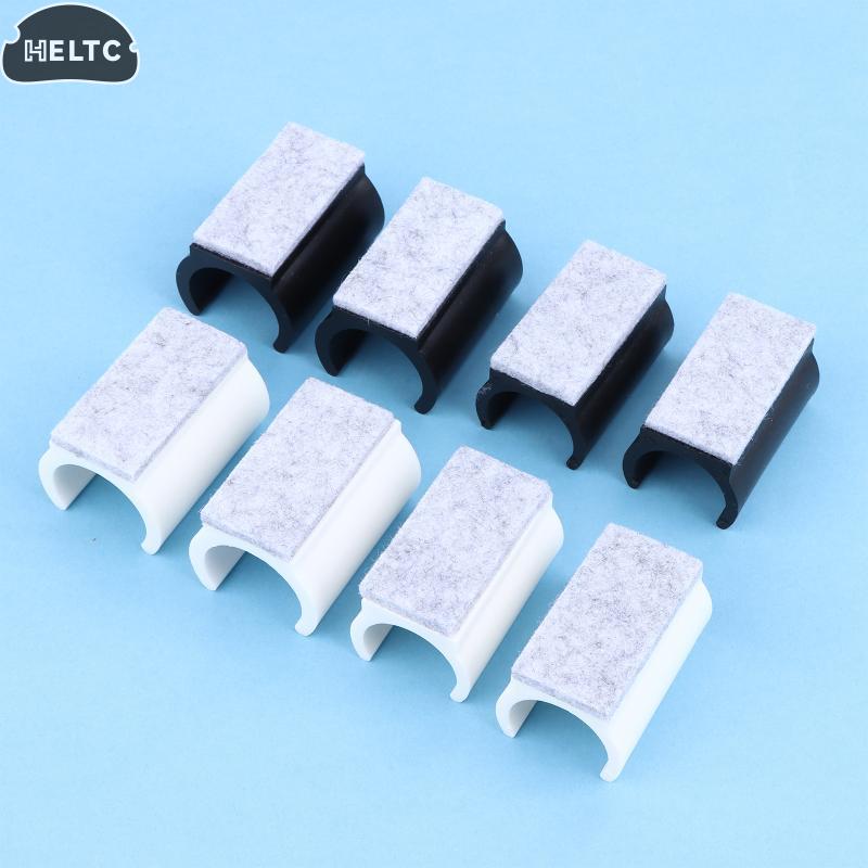 10Pcs U Shaped Chair Leg Pads 19/22/25mm Non Slip Noise Reduction Chair Leg Caps Felt Floor Protectors Furniture Accessories