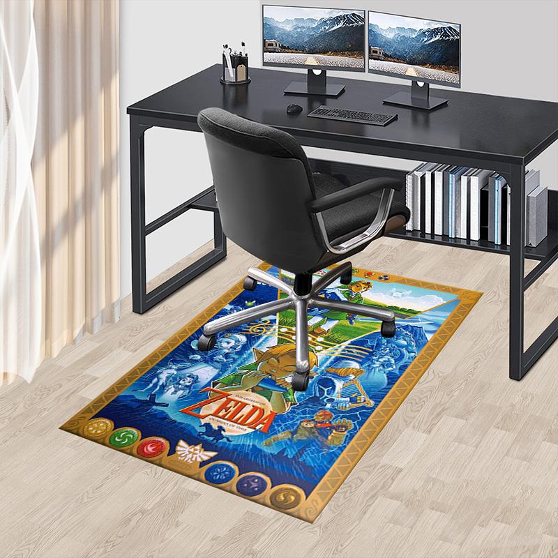 Legend Zelda Twilight Princess Carpet For Playroom Bedroom Living Room Sofa Home Decorkids Game Area Rug Nonslip Floor Mat