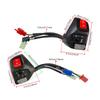 Handlebar Combination Switch with Flameout and Pass Power Control for AEROX155 Motorcycle Lightweight ABS Plastic Construction