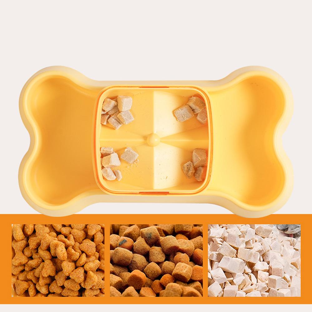 Dog Treat Dispenser Toy, Pet Slow Feeder Press-to-Pop Food Dispenser, Interactive Puzzle Toy for Mental Stimulation