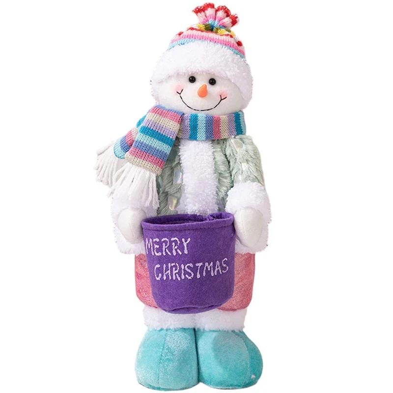 

Christmas Ornament Decoration Snowman Doll Window Home Decoration Santa Doll Christmas Crafts Supplies Christmas Decorations